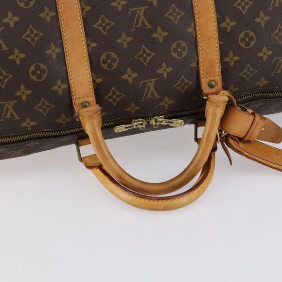 LOUIS VUITTON Monogram Keepall 60 Boston Bag Vintage - Picture 7 of 16